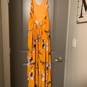 Spring maxi dress